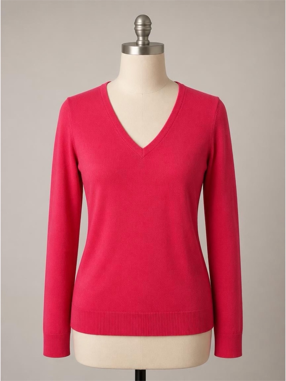 Lilly Pulitzer Pink V-Neck Sweater XS